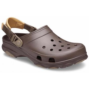 Crocs Classic All-Terrain Men's Clogs Coffee | Australia 0752BEXC